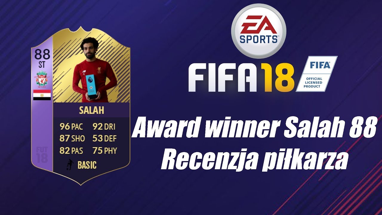 FIFA 18 AW Salah 88 Recenzja piłkarza