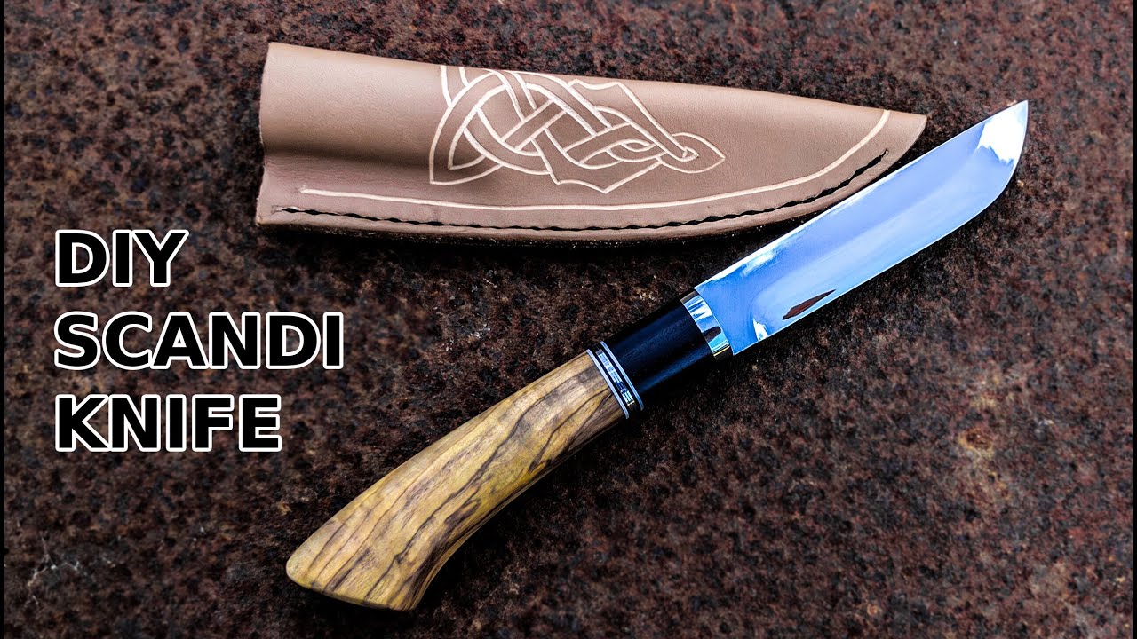 Knife Making: Vikings Inspired Scandi Knife