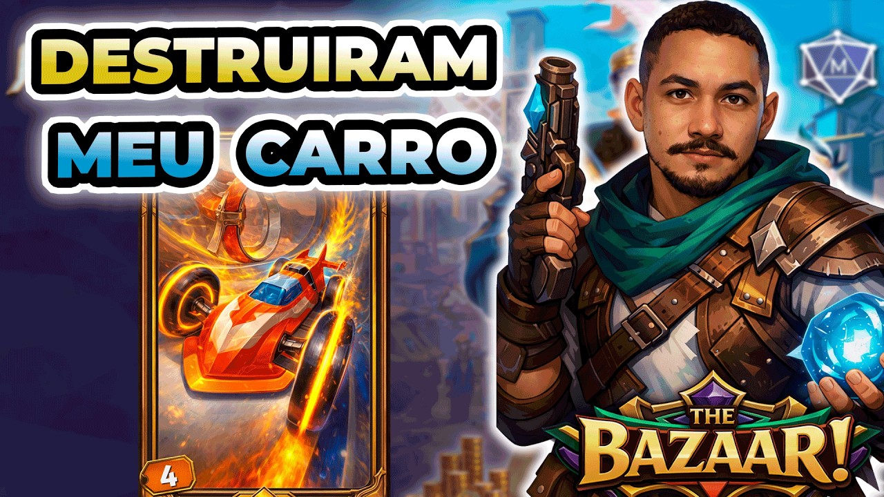 Um BURACO NEGRO destruiu OS MEUS SONHOS (e o meu carrinho) no The Bazaar!