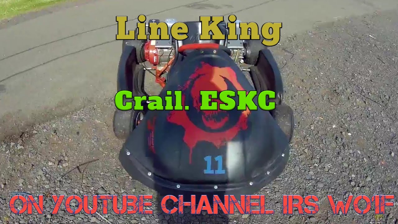 Crail circuit. ESKC. Line King- Internet Racing School
