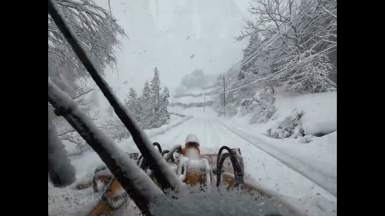 県道除雪2026Part2【㈱笹川建設】