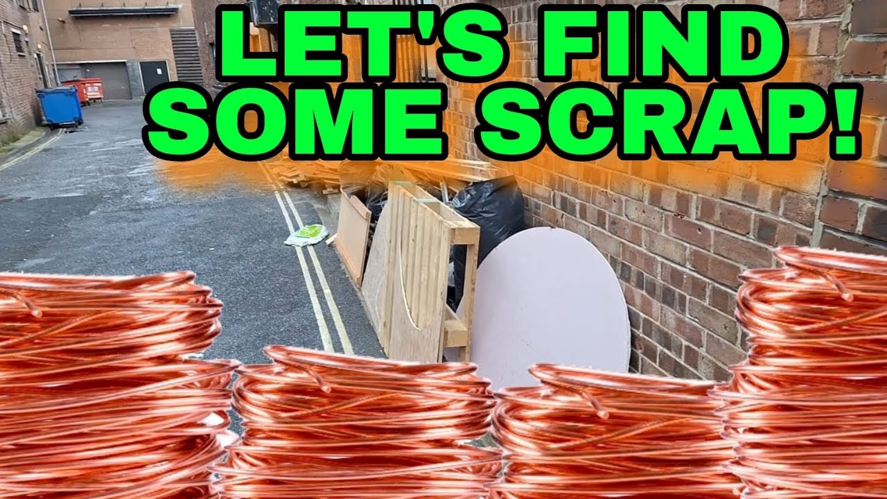 URBAN STREET SCRAPPING & STRIPPING COPPER WIRES #scrap #copper