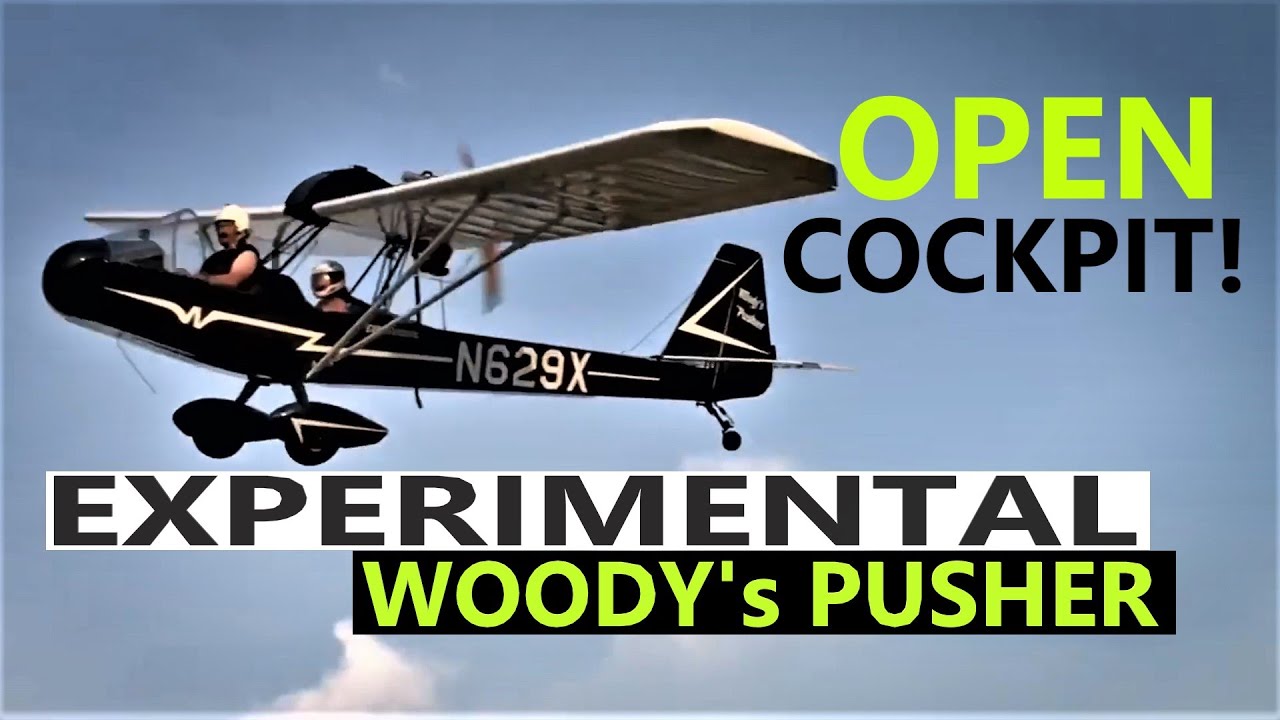 Самолет Woody's Pusher Aircraft — комплект для взлета и посадки (STOL)