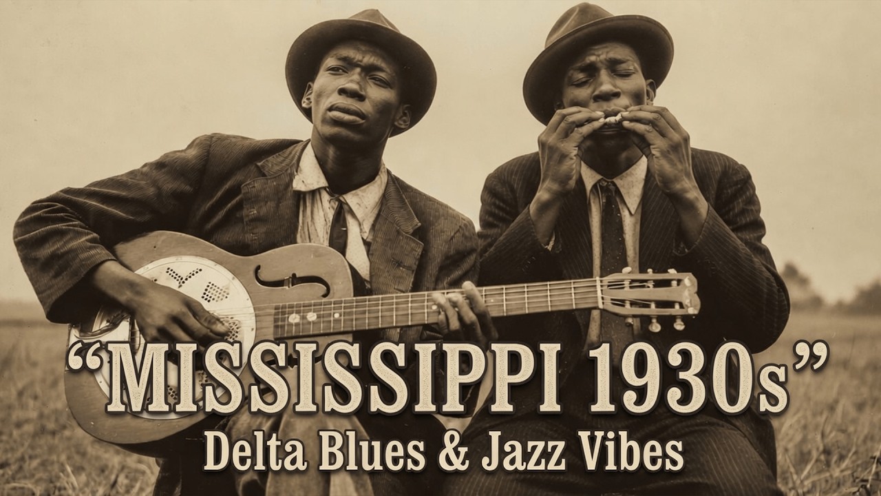 No Road, Still Walking | Mississippi Delta 1930s | Raw Blues & Jazz Vibes