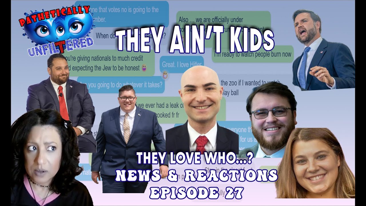 The Racist Telegram Texts NOT from Kids - Pathetically Unfiltered E27 #unfiltered #politics