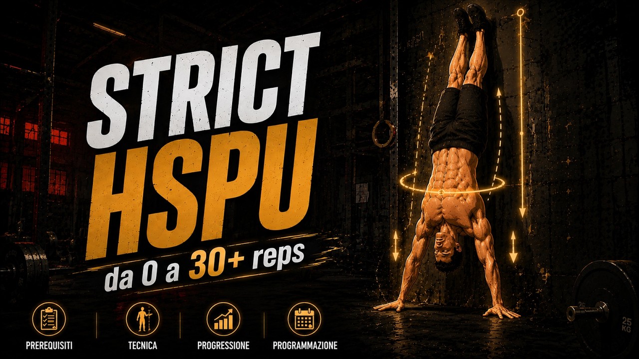 Sblocca i Tuoi Strict HSPU: guida step by step | da 0 a 30+ reps