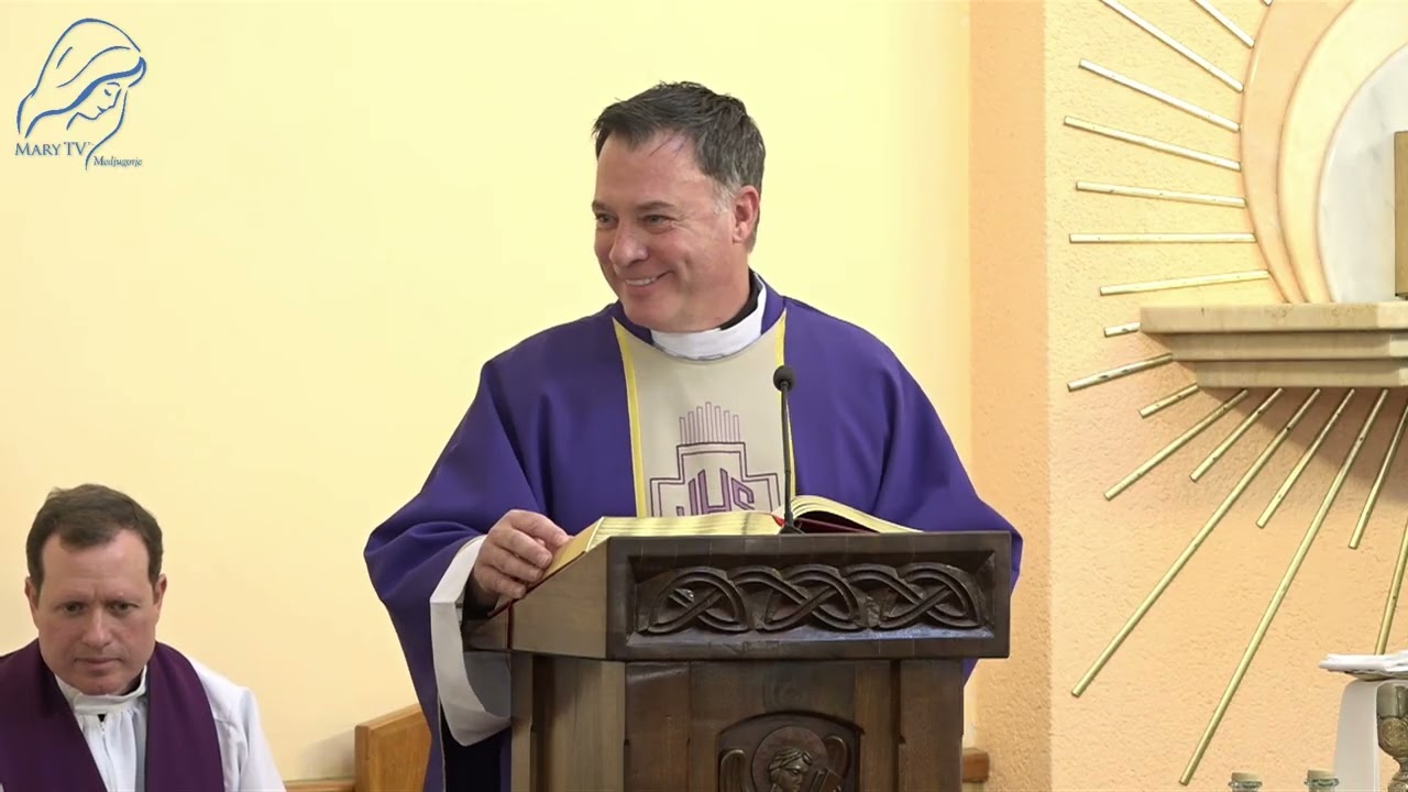 Fr. Jason Lewis | English Homily from Medjugorje | March 8, 2026 | MaryTV