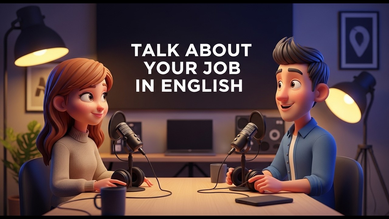 How to Talk About Your Job in English | Easy English Conversation Practice