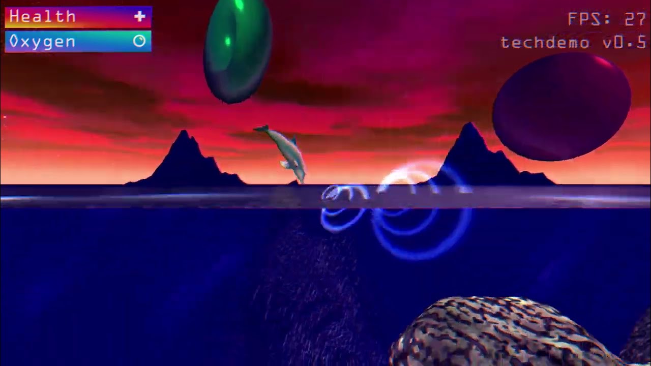 ECCO the Dolphin 3D Godot Techdemo