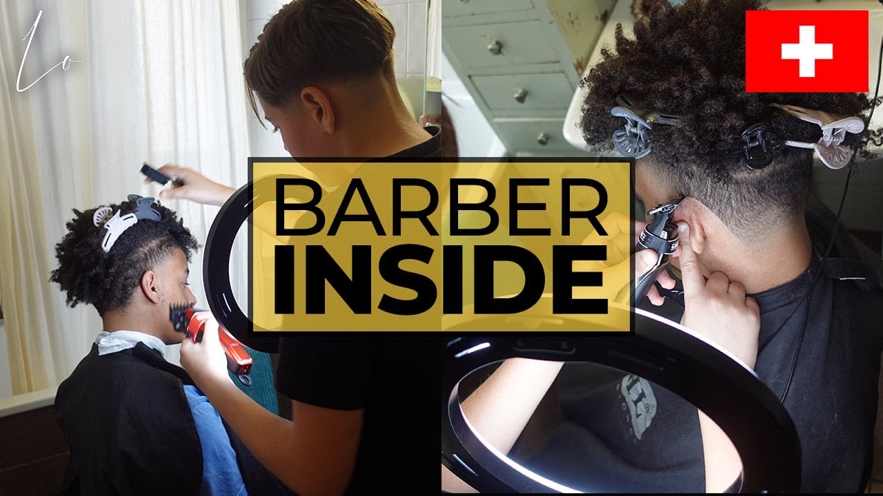 CHEZ LE PLUS JEUNE BARBER DE SUISSE 🇨🇭