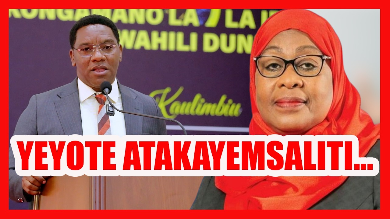 MAKONDA ATOA TAMKO KWA WATAKAOMSALITI RAIS SAMIA/ MSIMAMO WA URAIS 2030 AUWEKA HADHARANI/ MIMI SI...