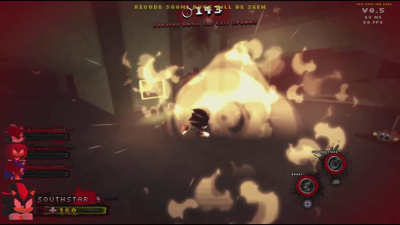 Sonic.exe the continue disaster shadow solo roblox