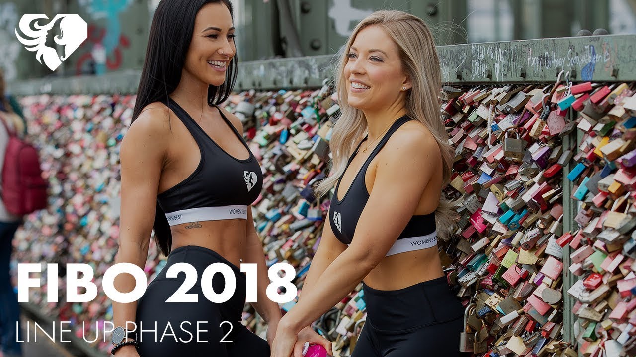 FIBO 2018 | Line up Phase 2 of 2 | Women's Best |  Linn Lowes, Nochtli , Katie Crewe,...