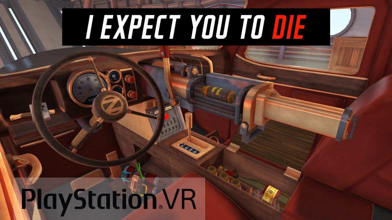 VR Spy Game! - I Expect You To Die - Intro & 1st Mission (PSVR)