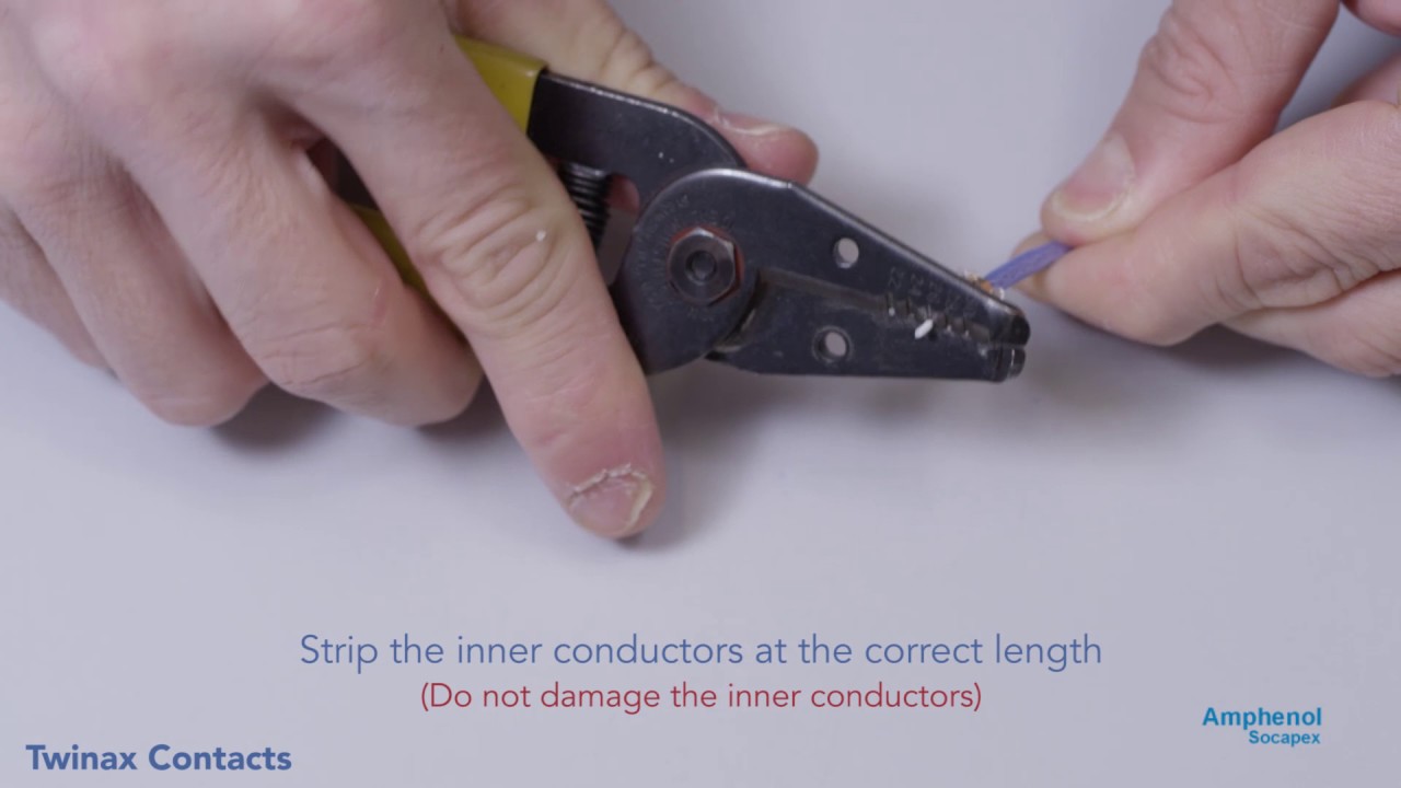Twinax  Contacts Termination Procedure