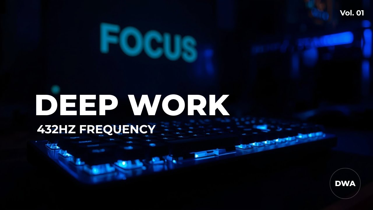 4 AM Deep Work ⬥ Dark Minimalist Ambient for High Focus & Coding