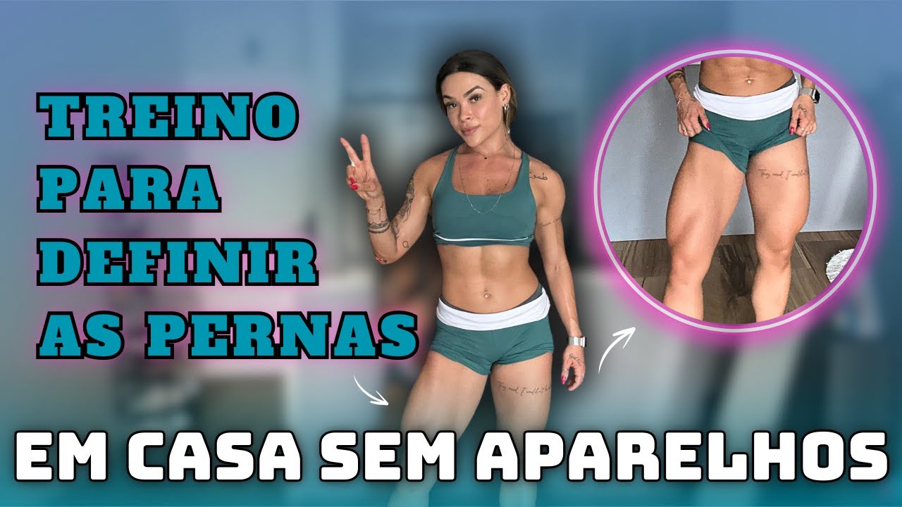 FAÇA ESSE TREINO EM CASA, SEM APARELHOS PARA DEFINIR