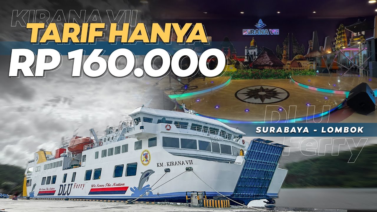 PERTAMA KALI NAIK KAPAL MEWAH ‼️ Trip Surabaya - Lombok with 