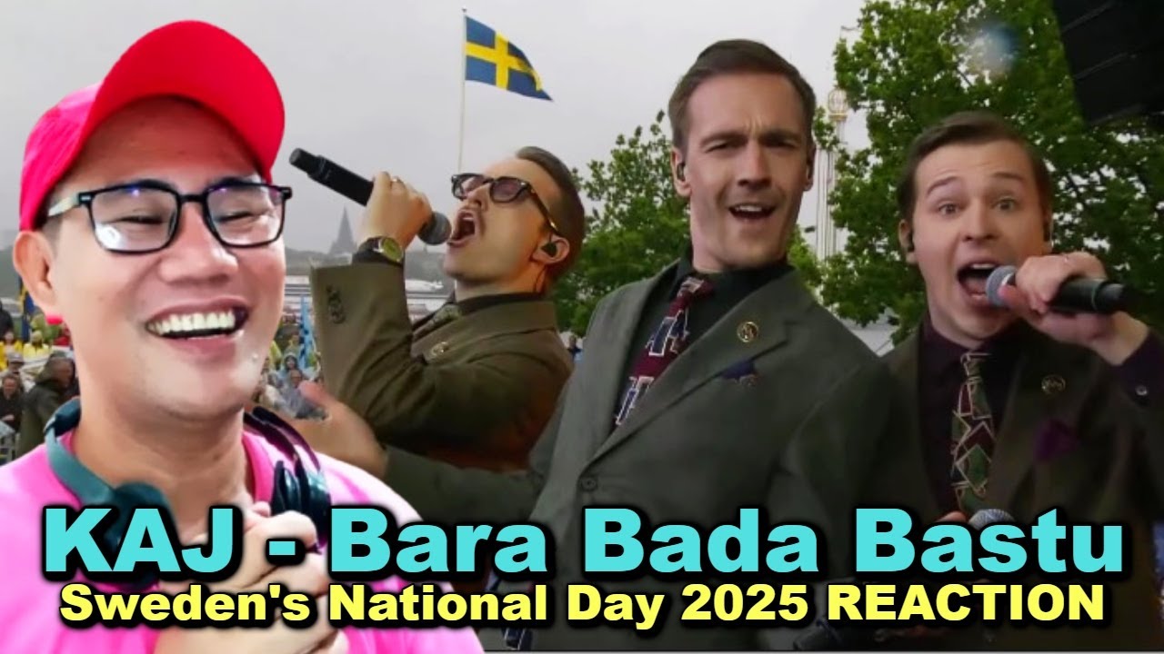 KAJ - Bara Bada Bastu - Sweden's National Day 2025 REACTION