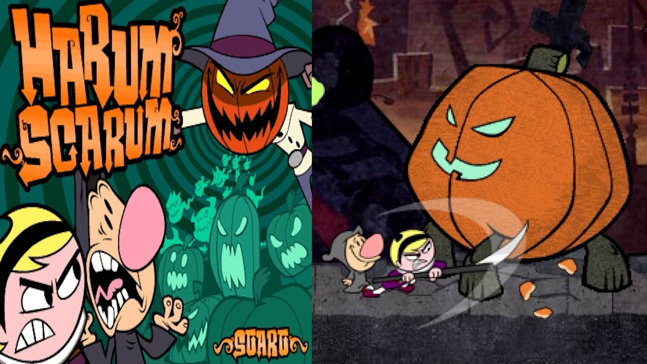 The Grim Adventures Of Billy & Mandy: Harum Scarum [01] Flash Game Longplay