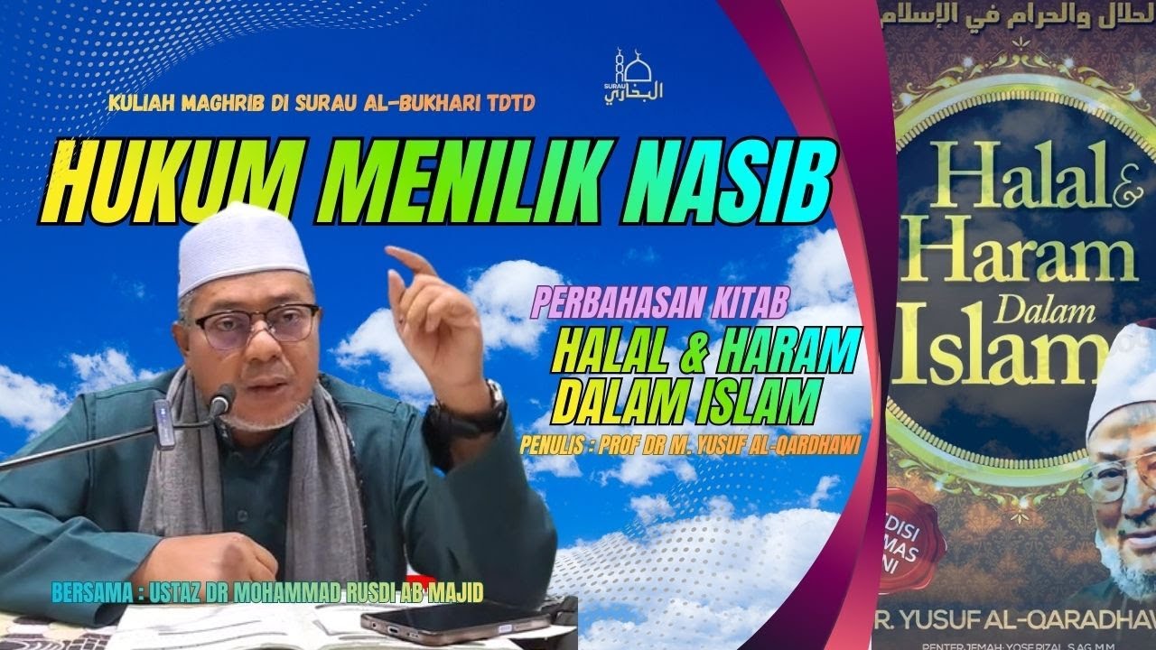 Kenapa Menilik Nasib Itu Haram? 🌿Jawapan Dari Kitab Halal Haram #kuliahmaghrib #fypislam #fypyoutube