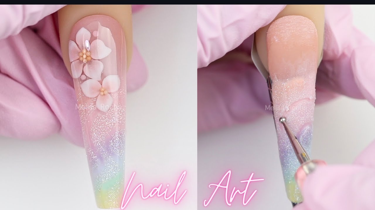 Uñas con Down 3D 💅🏼✨ Nail Art