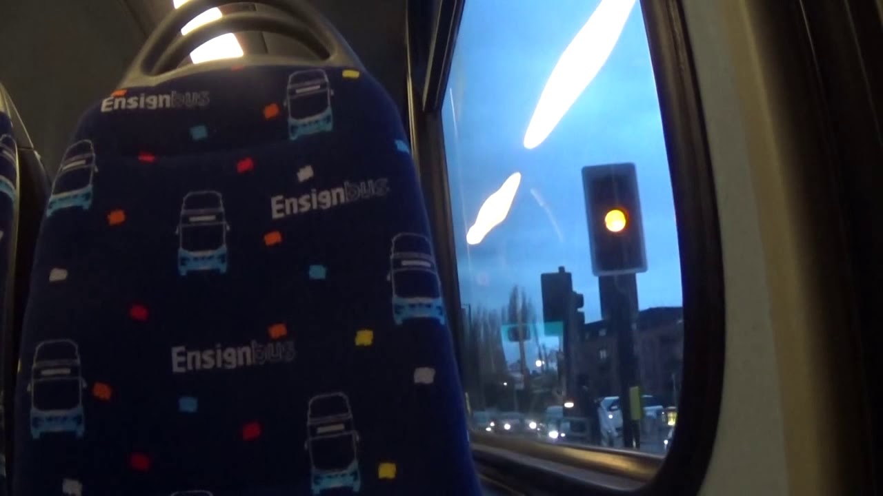 Volvo B9TL PO58NPU being caned on rail rep - Ensignbus 116