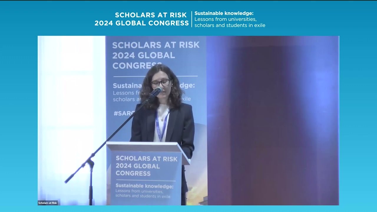 Day 1: SAR 2024 Global Congress | Lessons from European Humanities University, Afghanistan & Belarus