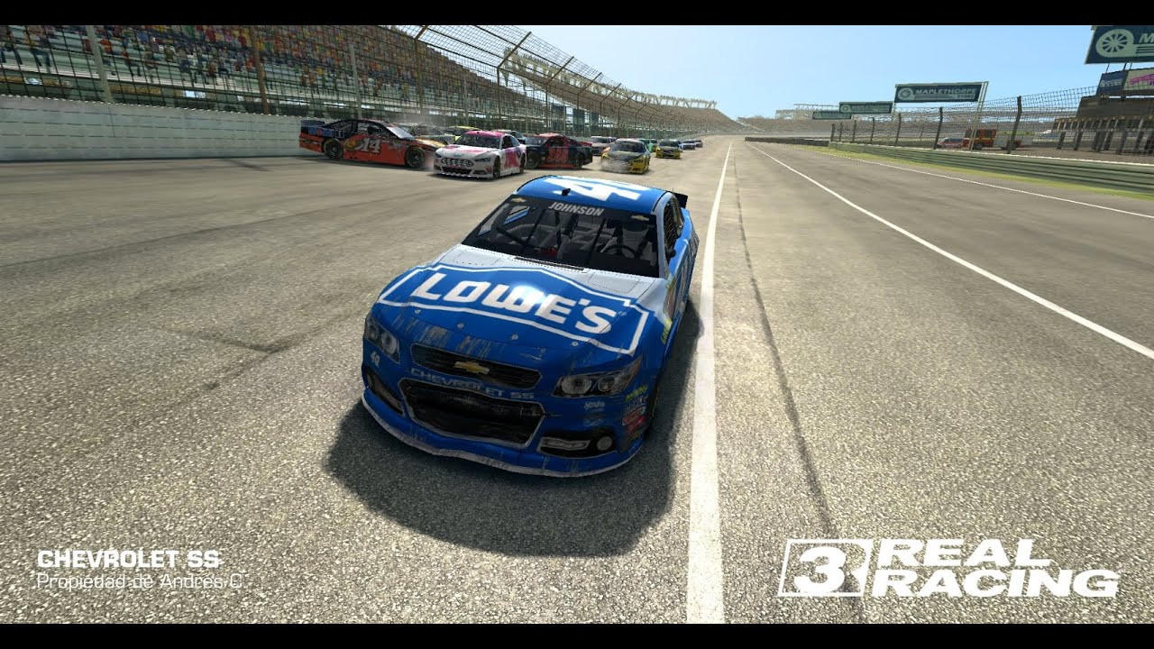 LA NASCAR SIEMPRE SERÁ BIEN RECIBIDA - REAL RACING 3