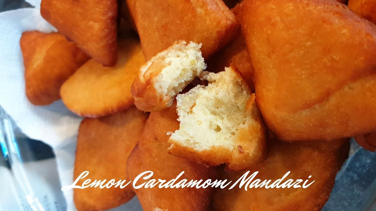 How to Make Lemon Cardamom Mandazi || Mandazi Recipe