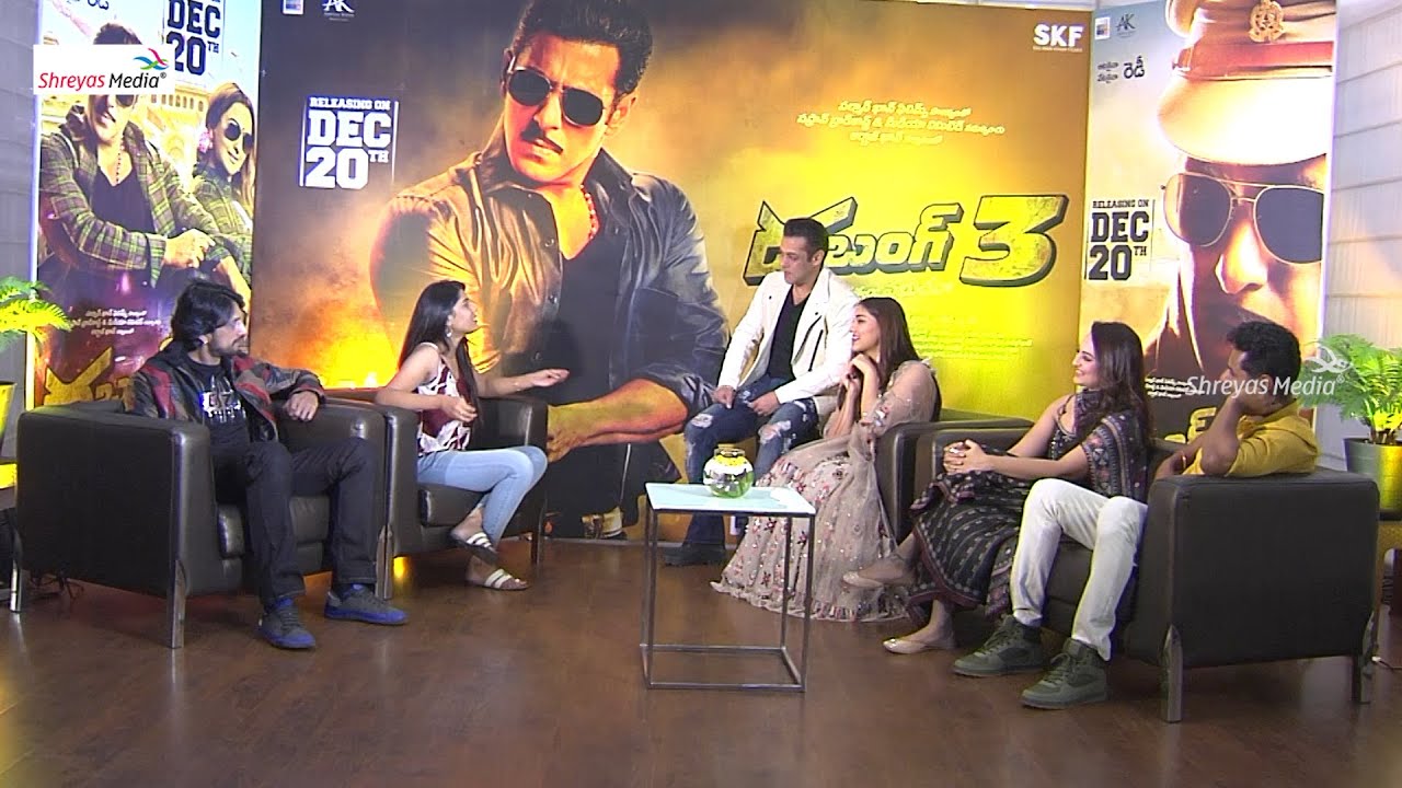 Salman Khan Exclusive Interview | @Dabangg3 Telugu interview | Sonakshi Sinha