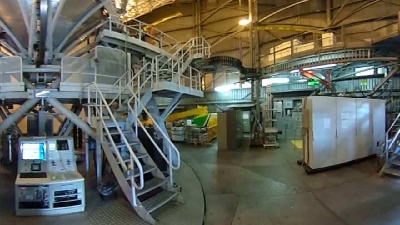 JCMT Inside the Telescope - Interferometry