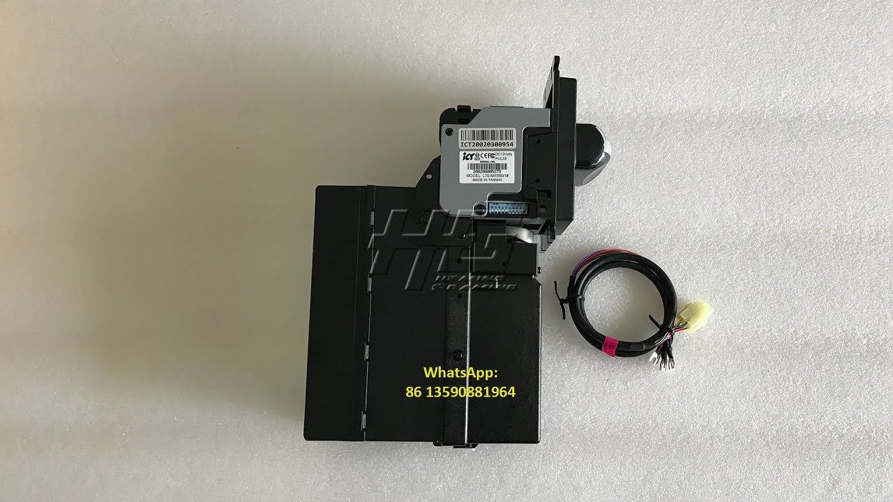 ICT Original L70P5 Model Bill Acceptor Cash Box For Sale,Fish Game,Slot Machine Bill Acceptor