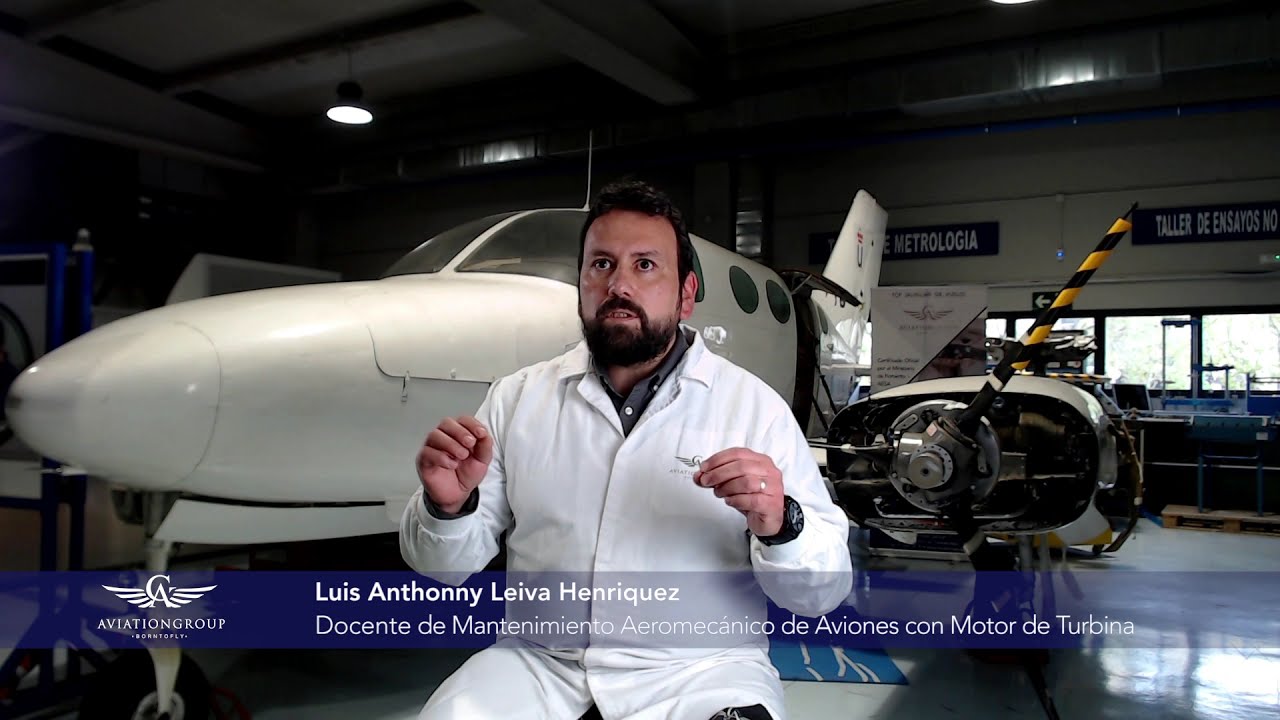 Luis Anthonny, docente en Aviation Group
