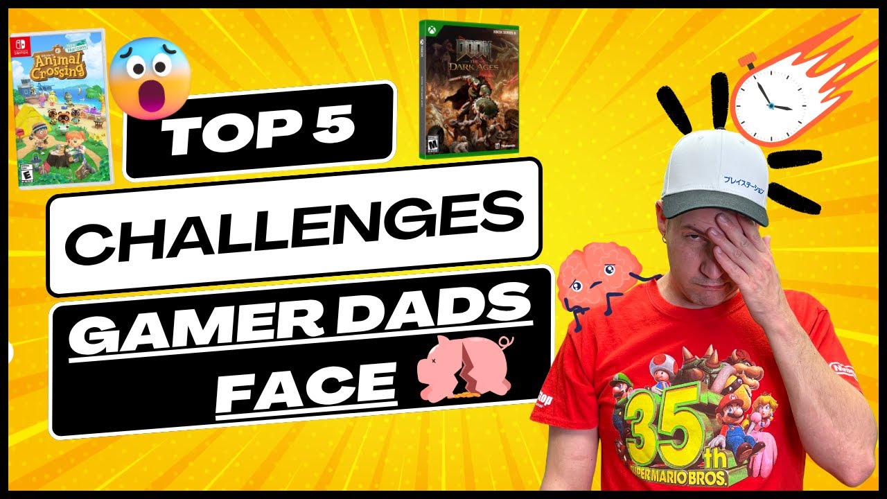 🎮👨‍👧‍👦 5 РЕАЛЬНЫХ проблем, с которыми сталкиваются отцы-геймеры (и как их победить!) 💥🕹️ #папа-ге...