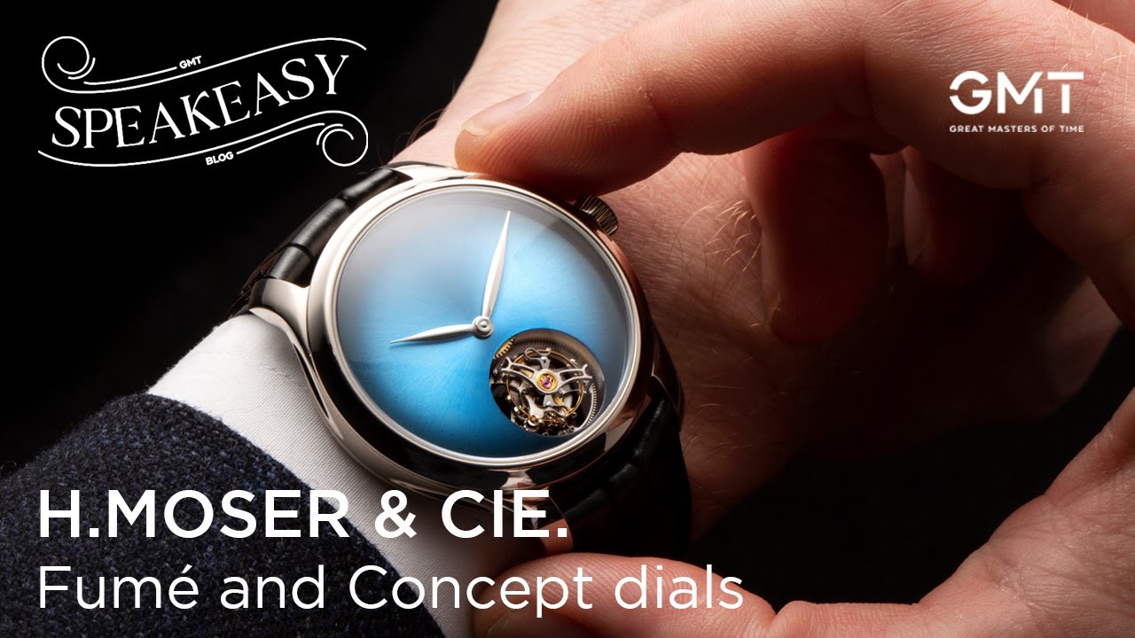 Fum&eacute; and Concept dials - The hallmarks of H. Moser & Cie.
