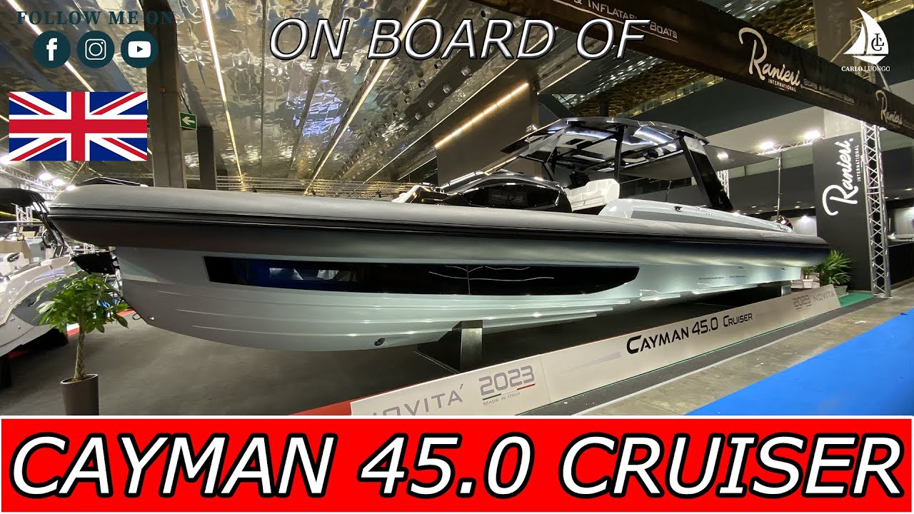 On board of Ranieri International Cayman 45.0 Cruiser