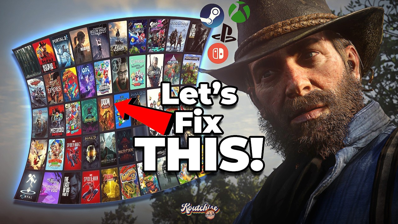 Overcoming your Gaming Backlog in THREE Ways!