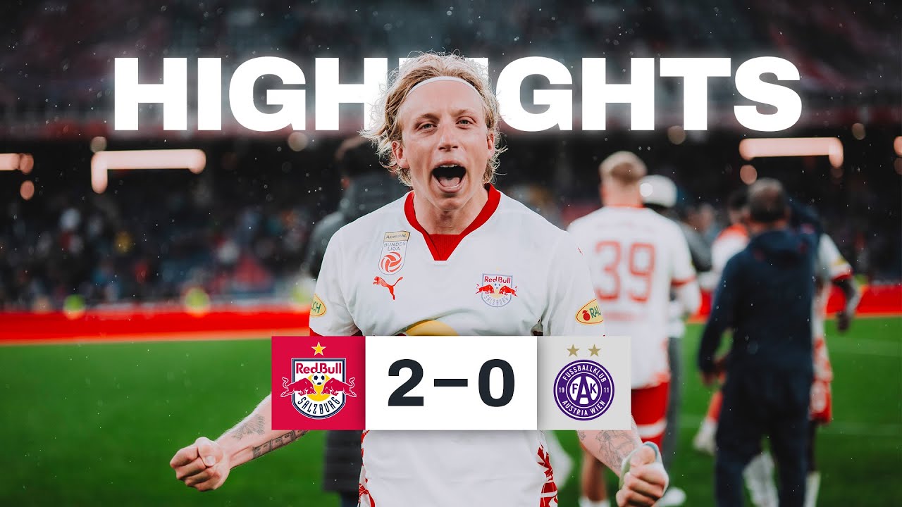 Verdienter Heim-Triumph: Salzburg &ndash; Austria Wien | Highlights | 29. Spieltag, ADMIRAL Bundesliga