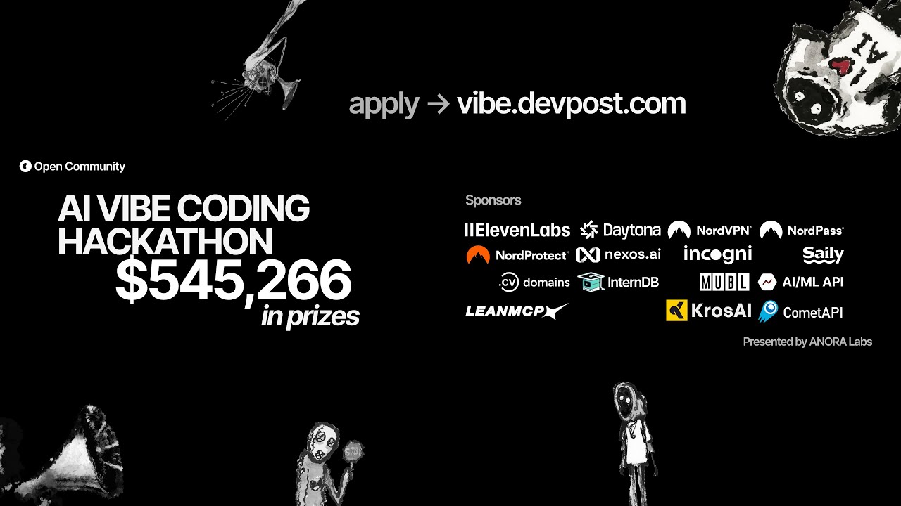 AI Vibe Coding Hackathon | Streaming until I make $1,000,000 in prizes