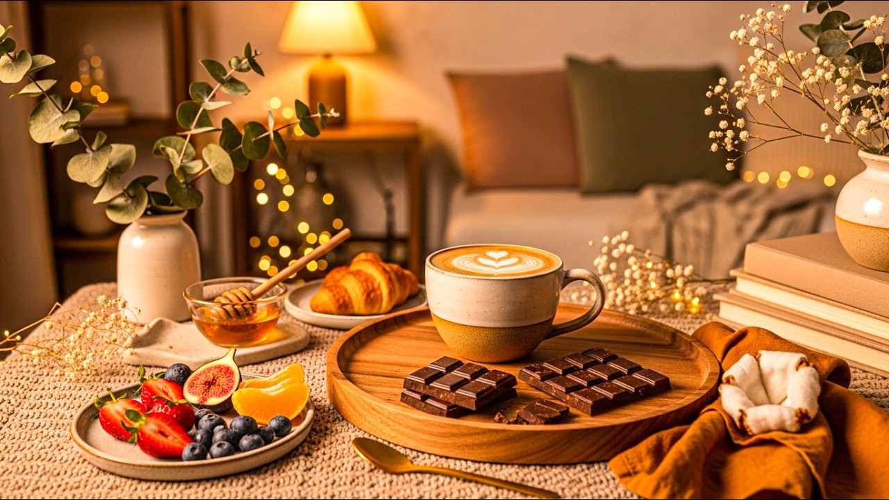 Cozy February Morning Jazz ☕ Soft Cafe Jazz Background Music & Bossa Nova for Work and Study