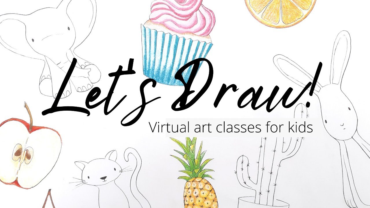 Lets Draw! for kids Week 4 by Creative Nomad Studios