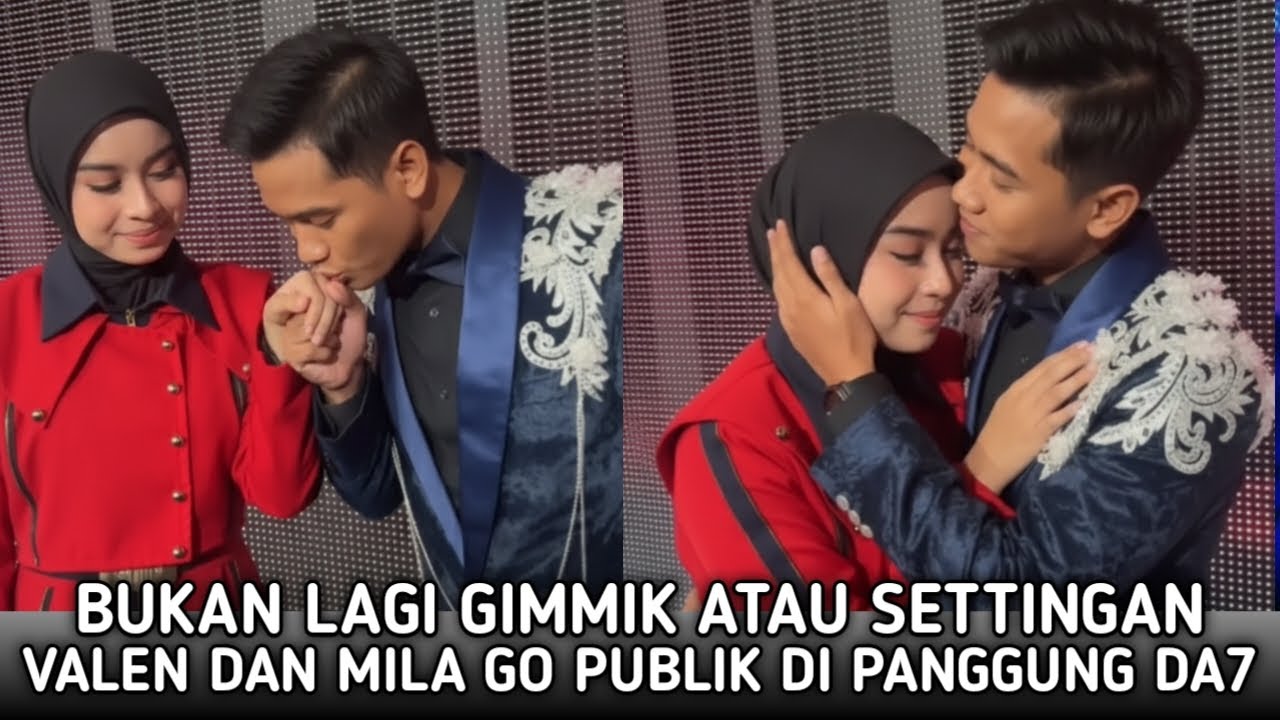 Bukan Gimmik Atau Settingan!! Detik² Valen Dan Mila Go Publik  Di Panggung  Indosiar | Resmi Jadian.