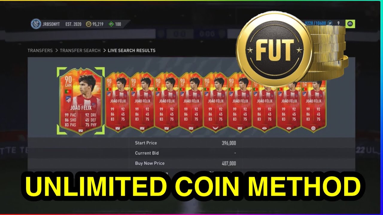 UNLIMITED COIN METHOD IN FIFA 22 ULTIMATE TEAM | FIFA 22 SNIPING FILTER