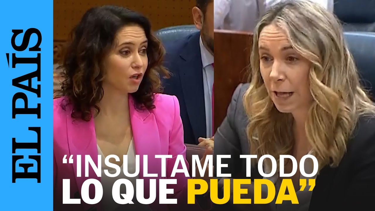 AYUSO a la nueva portavoz de Madrid: 
