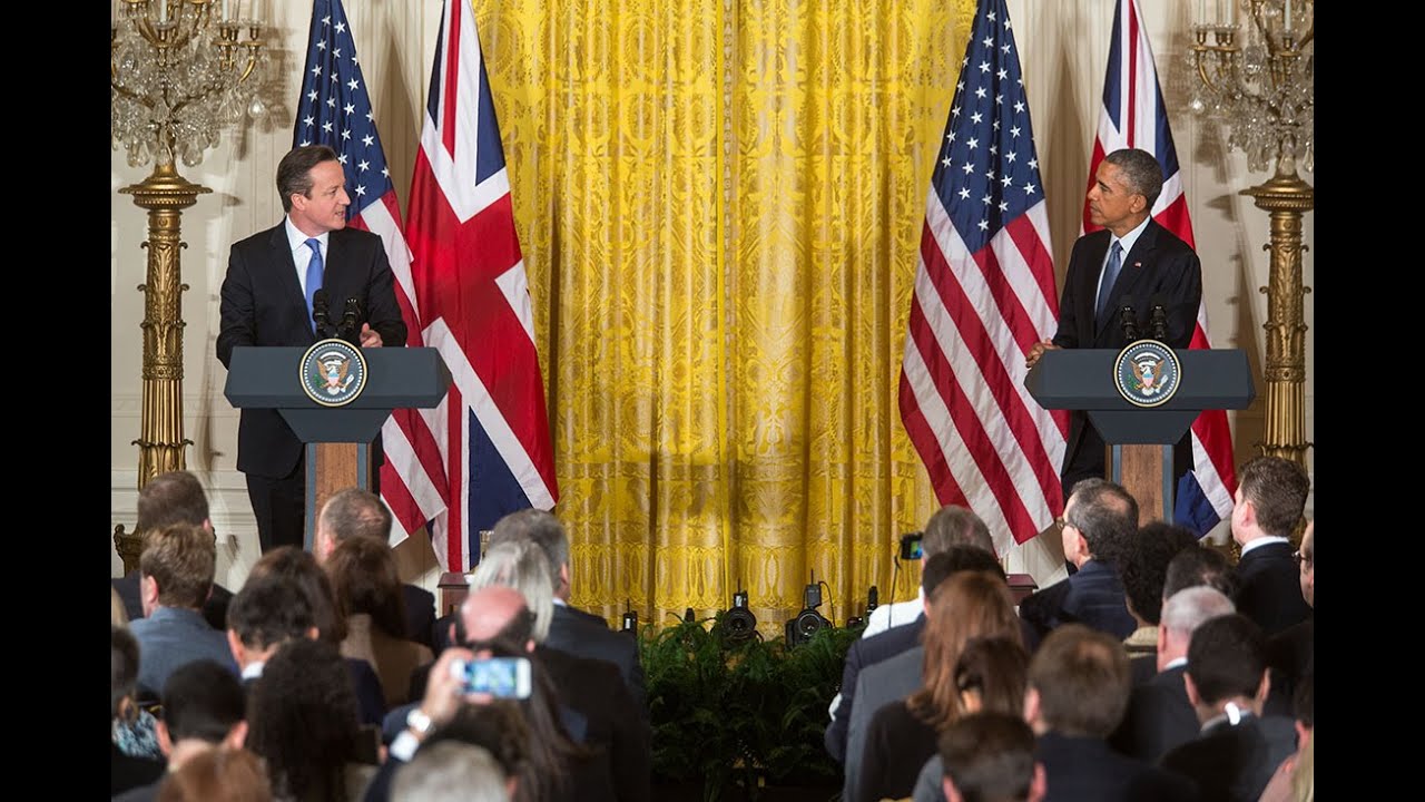 President Obama Meets with the Prime Minister of the United Kingdom