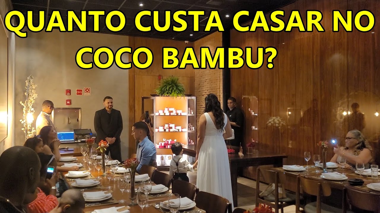 QUANTO CUSTA CASAR NO COCO BAMBU? TODOS OS DETALHES