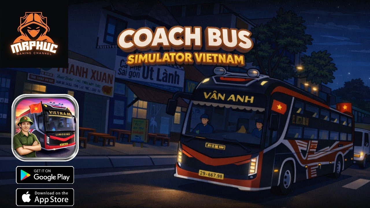 Coach Bus Simulator Vietnam Gameplay Android/ iOS Ep 1 | Mr Phuc Gamer