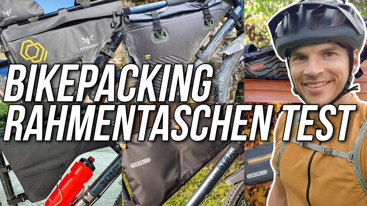 Bikepacking Rahmentaschen 👉🚲  Frame Bags Ortlieb Cyclite Apidura Restrap Decathlon Riverside Topeak