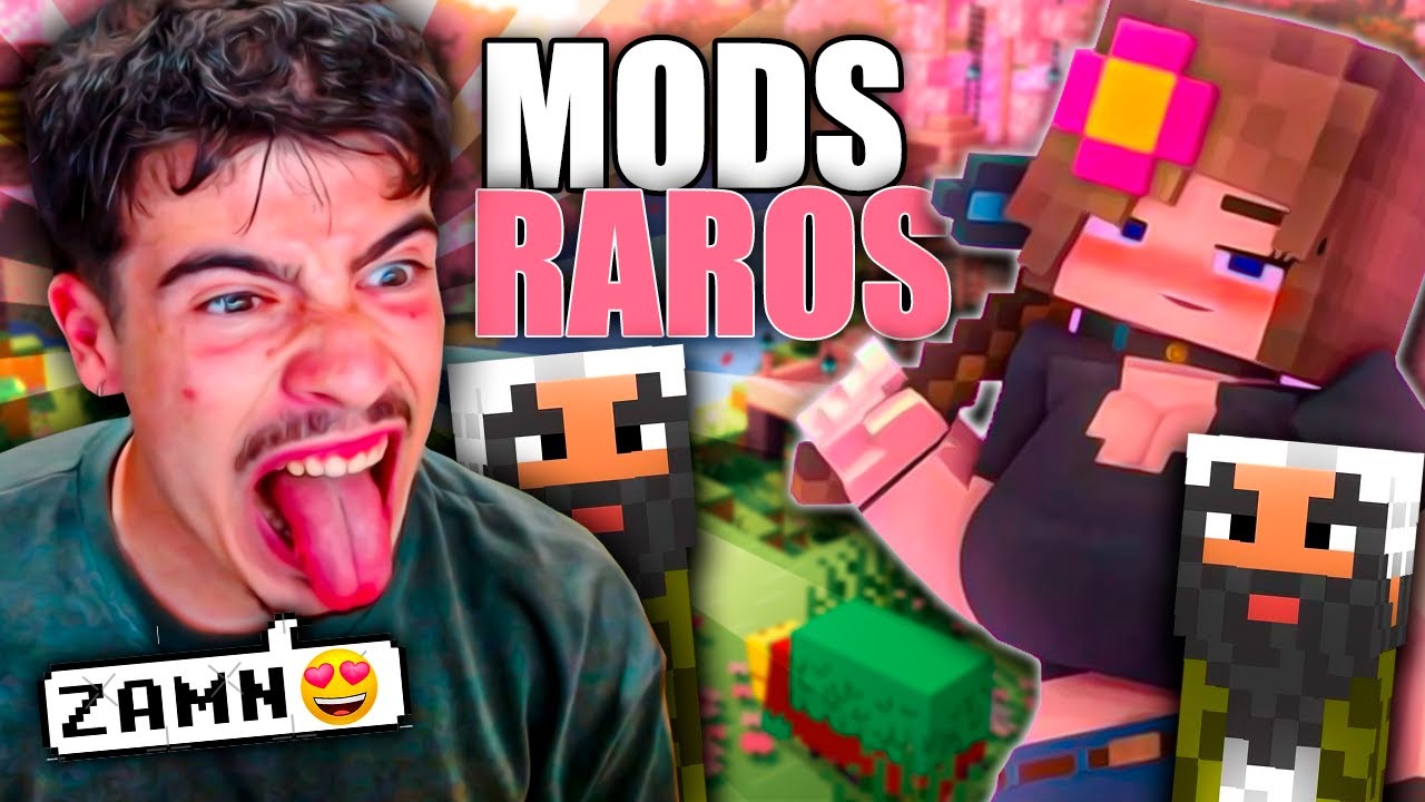 PROBANDO LOS MODS MÁS RAROS DE MINECRAFT
